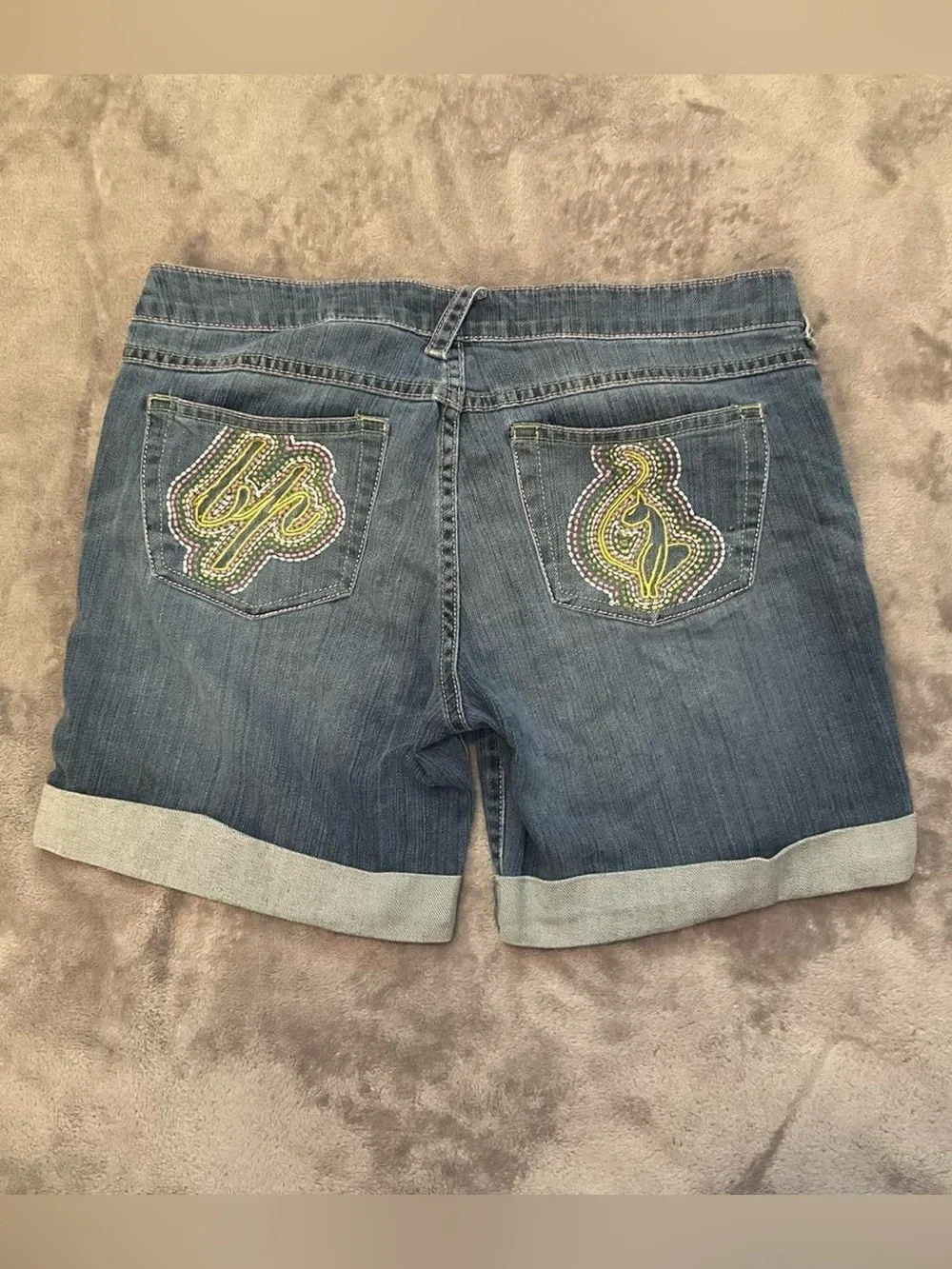 Vintage Y2K Baby phat denim Shorts